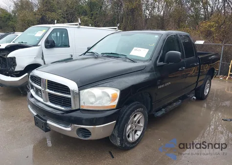 2006 Dodge Ram 1500 Slt из США, поврежденный, VIN 1D7HA18N36J170691